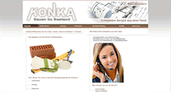 Desktop Screenshot of konka-bau.de